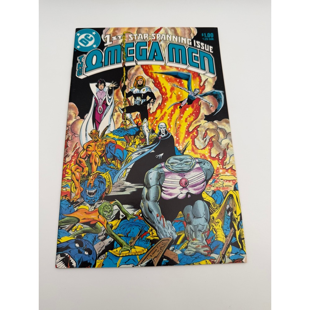 DC Comics The Omega Men 1 1983 1st Star-Spanning Issue Bronze Age CB032